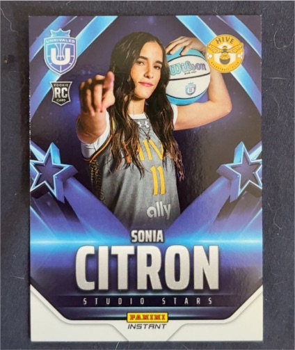 2026 Panini Instant Unrivaled Studio Stars #13 Sonia Citron — front