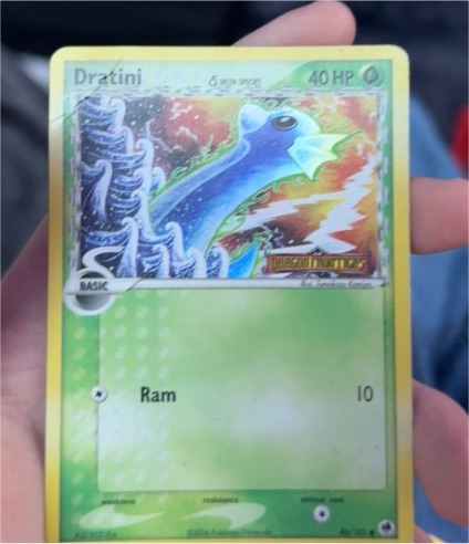 2006 Pokémon Dragon Frontiers #46 Dratini — front
