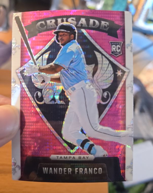 2022 Panini Chronicles Crusade #1 Wander Franco — front