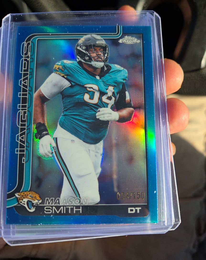 2025 Topps Chrome #140 Maason Smith — front