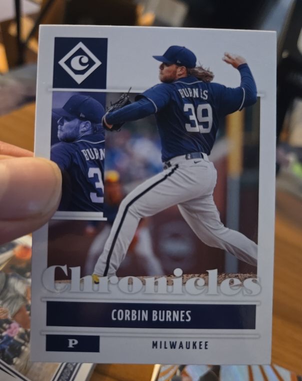 2022 Panini Chronicles #39 Corbin Burnes — front