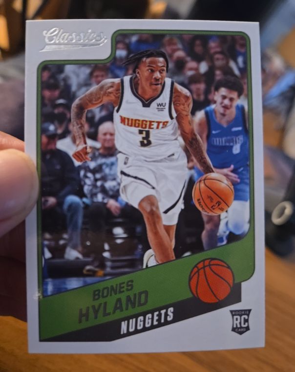 2021-22 Panini Chronicles Classics #161 Bones Hyland — front