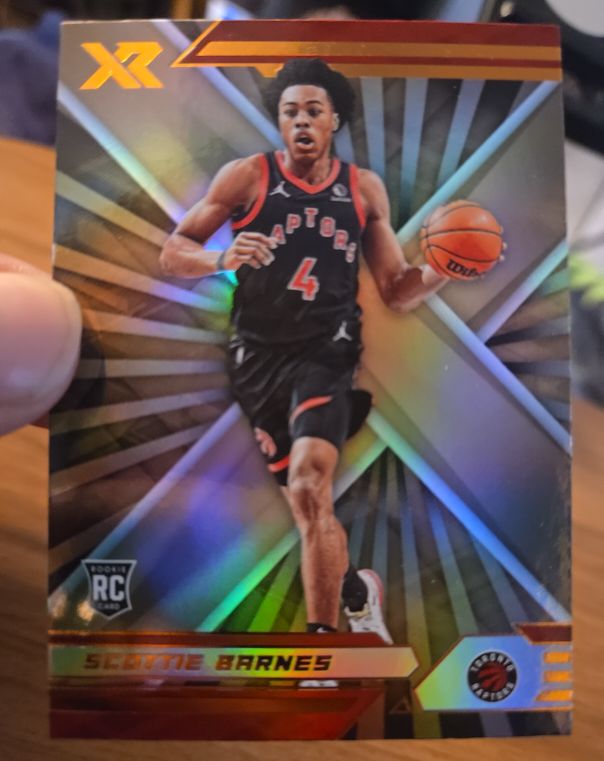 2021-22 Panini Chronicles XR #379 Scottie Barnes Rookie — front