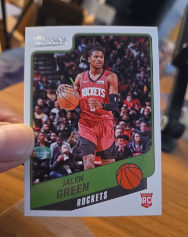 2021-22 Panini Chronicles Classics #162 Jalen Green Houston Rockets Rookie Card — front