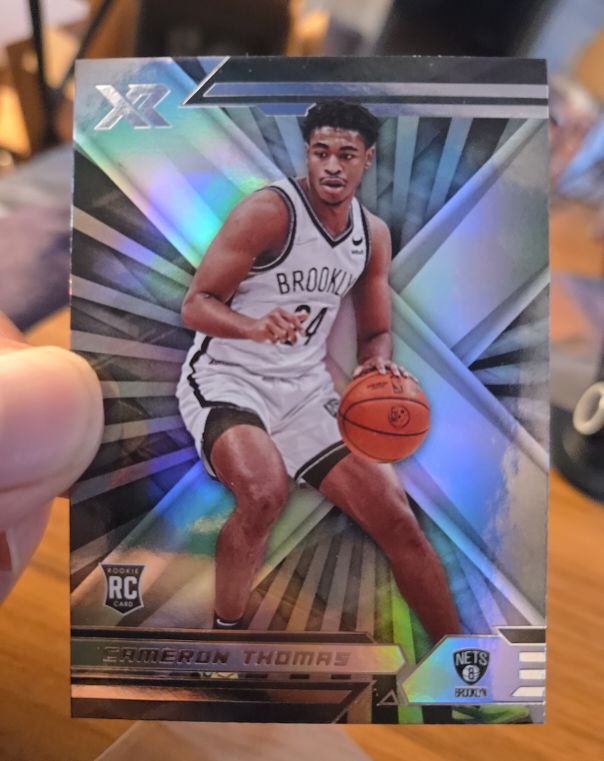 2021-22 Panini Chronicles XR #375 Cameron Thomas — front