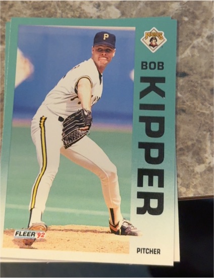 1992 Fleer #556 Bob Kipper — front