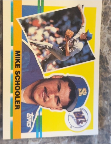 1990 Topps Big #235 Mike Schooler — front