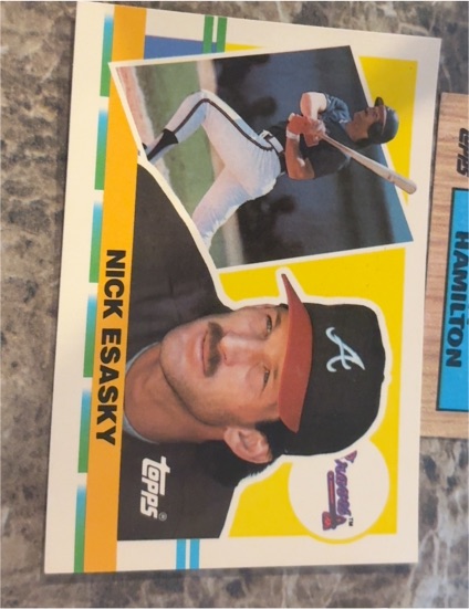 1990 Topps Big #251 Nick Esasky — front
