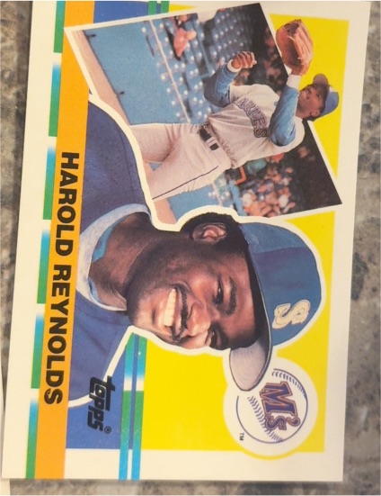 1988 Topps Big #142 Harold Reynolds — front