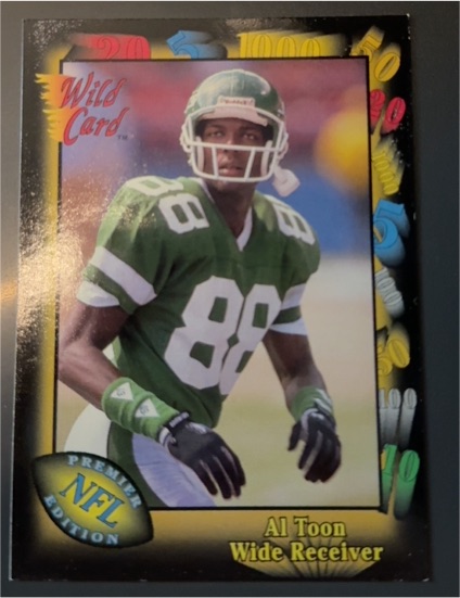 1991 Wild Card #56 Al Toon — front