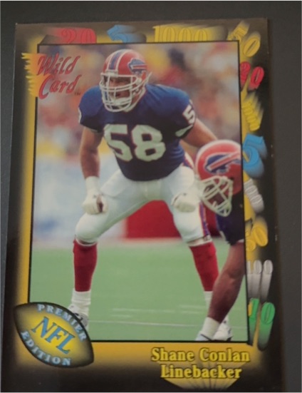 1991 Wild Card #29 Shane Conlan — front