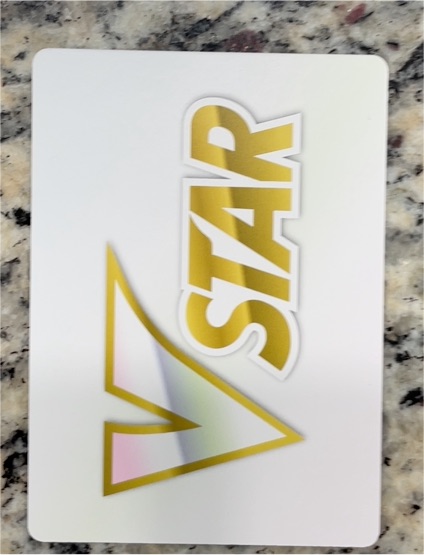 2022 Pokémon TCG Brilliant Stars #SWSH09 VSTAR Token — front
