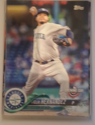 2017 Topps Series 1 #243 Felix Hernandez — front