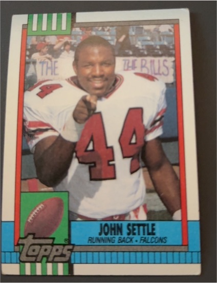 1990 Topps #473 John Settle — front