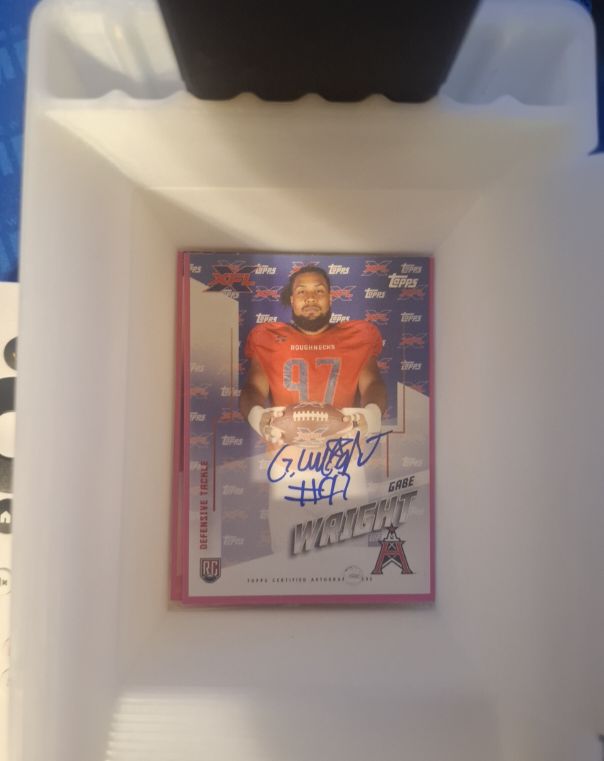 2020 Topps XFL #RU-GW Gabe Wright — front