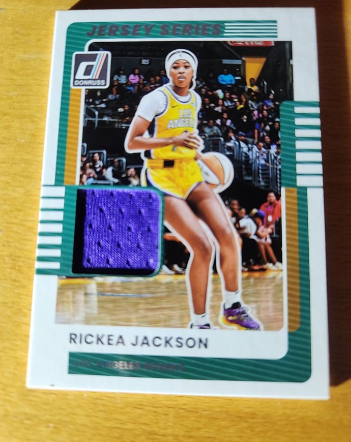 2025 Donruss WNBA Jersey Series #51 Rickea Jackson — front