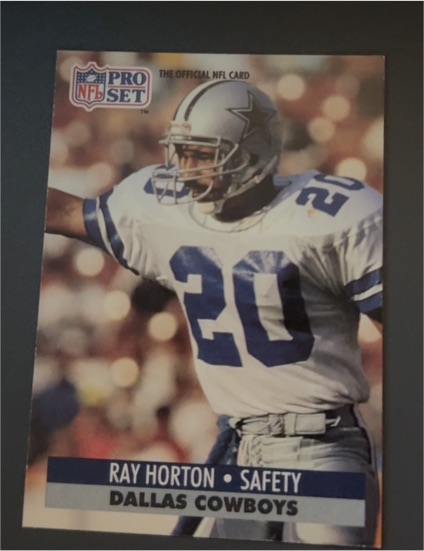 1991 Pro Set #478 Ray Horton — front
