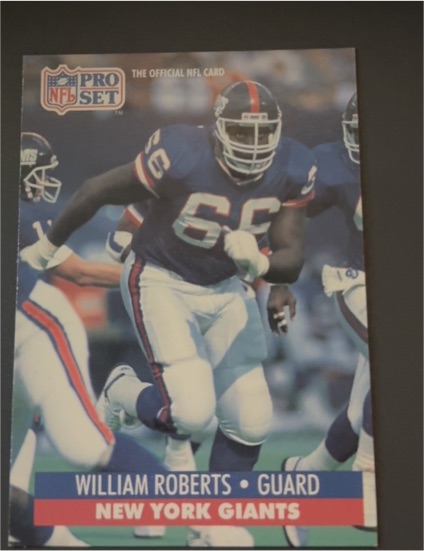 1991 Pro Set #600 William Roberts — front