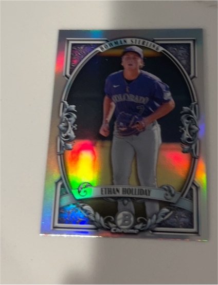 2026 Bowman Sterling #BST-11 Ethan Holliday — front