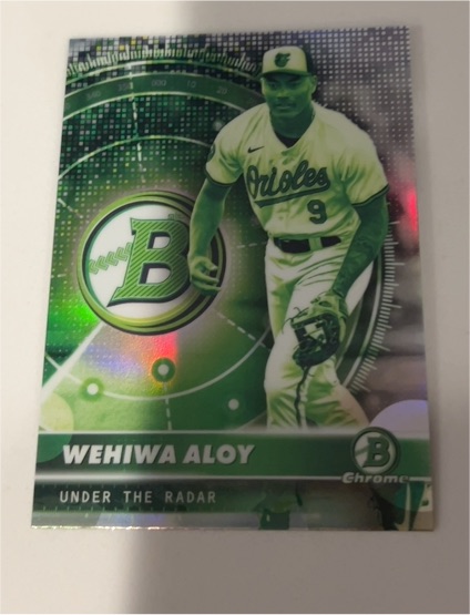 2026 Bowman Chrome #UR-17 Wehiwa Aloy Under The Radar — front