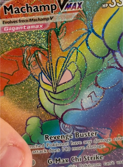 2022 Pokémon Astral Radiance #194 Machamp VMAX — front