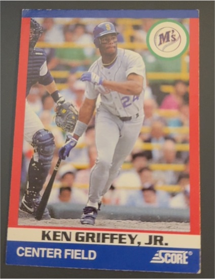 1991 Score #5 Ken Griffey Jr. — front