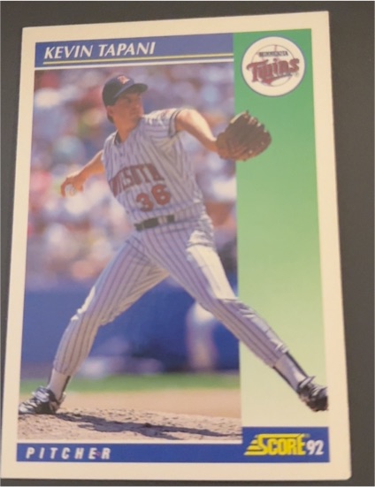 1992 Score #507 Kevin Tapani — front