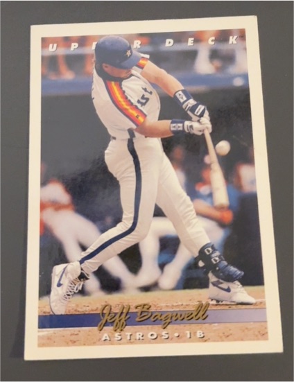 1993 Upper Deck #256 Jeff Bagwell Houston Astros — front
