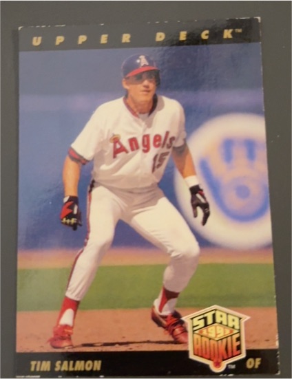 1993 Upper Deck #25 Tim Salmon — front