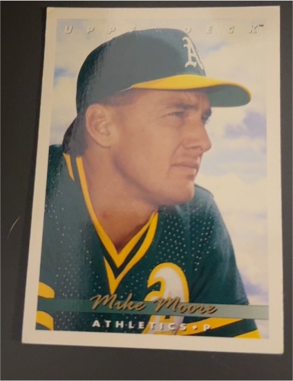 1993 Upper Deck #182 Mike Moore — front