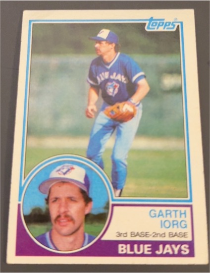 1983 Topps #326 Garth Iorg — front