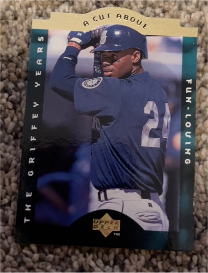 1996 Upper Deck Collector's Choice A Cut Above #CA3 Ken Griffey Jr. — front