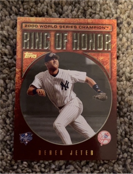 2009 Topps Ring of Honor #RH8 Derek Jeter — front