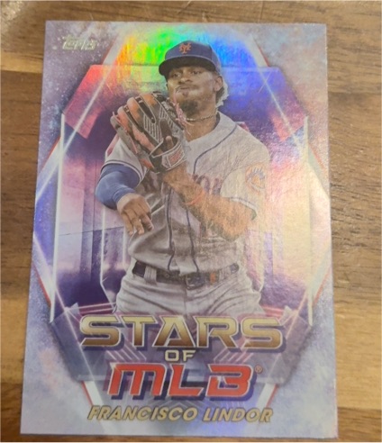 2023 Topps Stars of the MLB #SMLB-28 Francisco Lindor — front