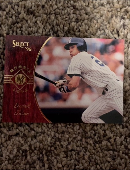 1996 Pinnacle Select #161 Derek Jeter Rookie Card — front