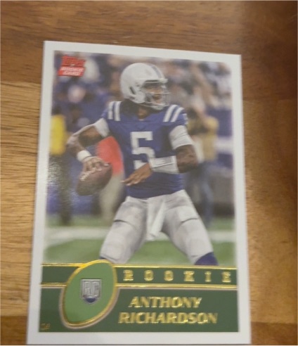 2023 Topps Composite #422 Anthony Richardson Rookie — front