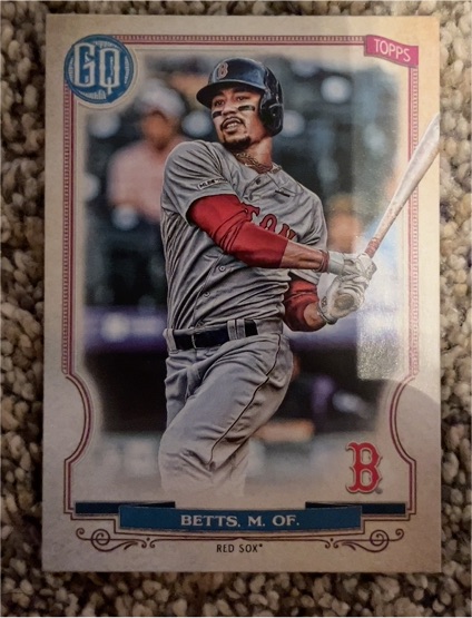 2020 Topps Gypsy Queen #1 Mookie Betts — front