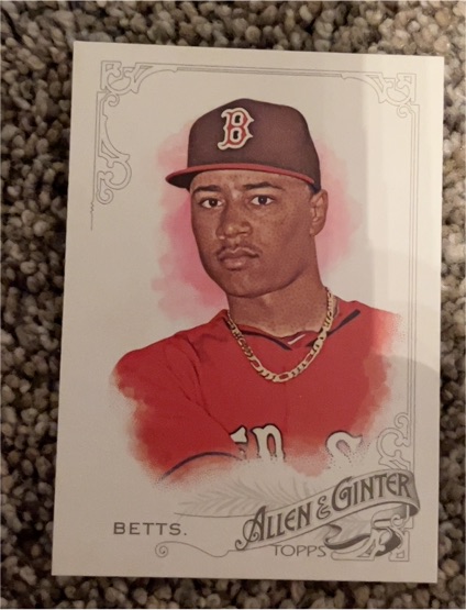 2015 Topps Allen & Ginter #274 Mookie Betts — front