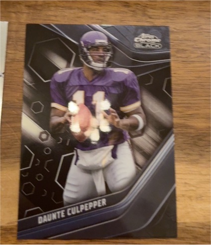 2023 Topps Composite Chrome Black #128 Daunte Culpepper — front