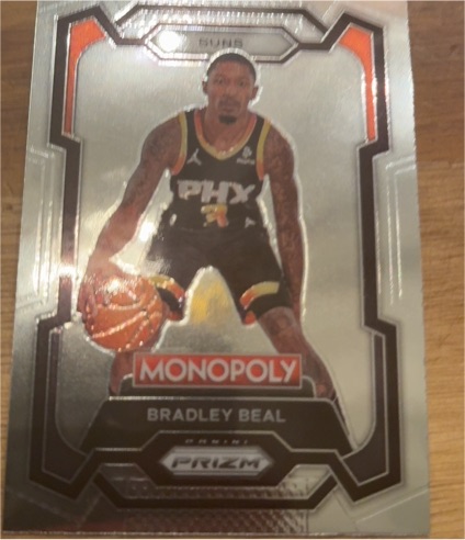 2023-24 Panini Prizm Monopoly #71 Bradley Beal — front