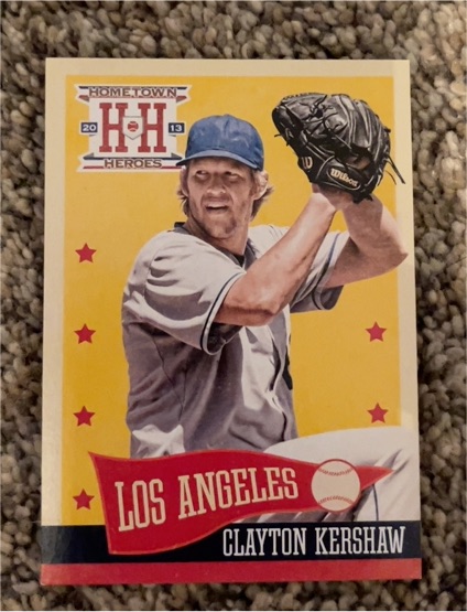 2013 Panini Hometown Heroes #253 Clayton Kershaw — front