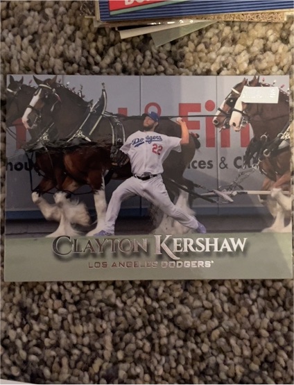 2019 Topps Stadium Club #161 Clayton Kershaw — front