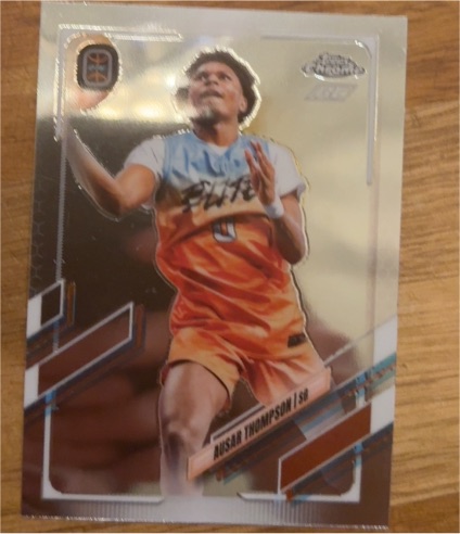 2021-22 Topps Chrome OTE #40 Ausar Thompson — front