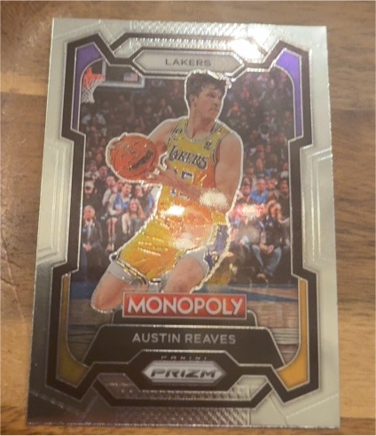 2023-24 Panini Prizm Monopoly #42 Austin Reaves — front