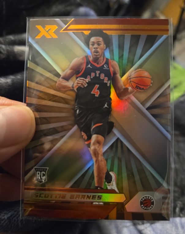 2021-22 Panini Chronicles XR #379 Scottie Barnes — front