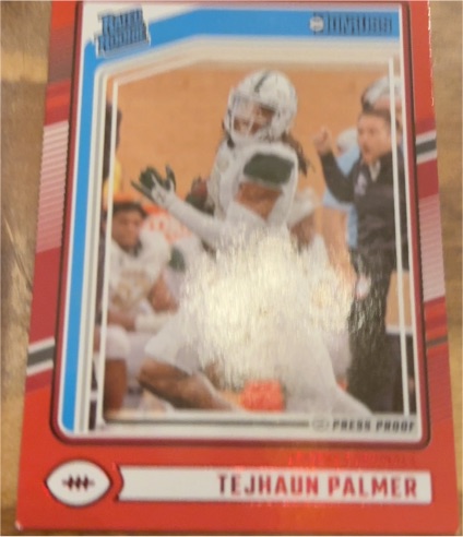 2024 Panini Donruss #384 Tejhaun Palmer — front