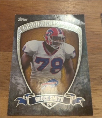 2013 Topps Gridiron Legends #GL-BSM Bruce Smith — front
