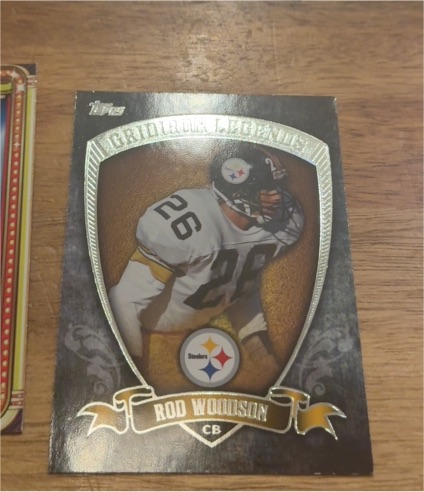 2013 Topps Gridiron Legends #GL-RW Rod Woodson — front