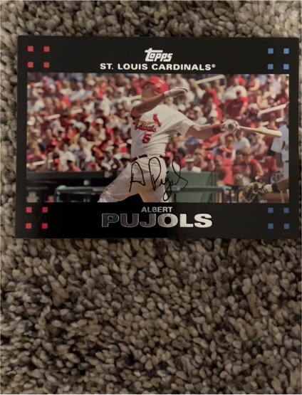 2007 Topps #130 Albert Pujols — front