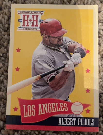 2013 Panini Hometown Heroes #242 Albert Pujols — front
